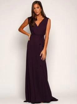 Sleeveless Wrap Gown -Fashion Dress Shop 13 6