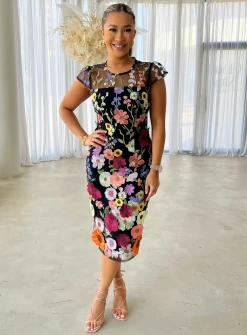 Bridgette High Neck Dress