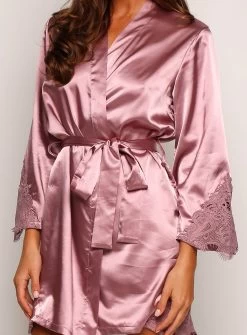 Cologne Satin Robe -Fashion Dress Shop 44 1