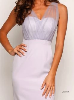 Laneese Cross Over Tulle Dress -Fashion Dress Shop 6 8 2