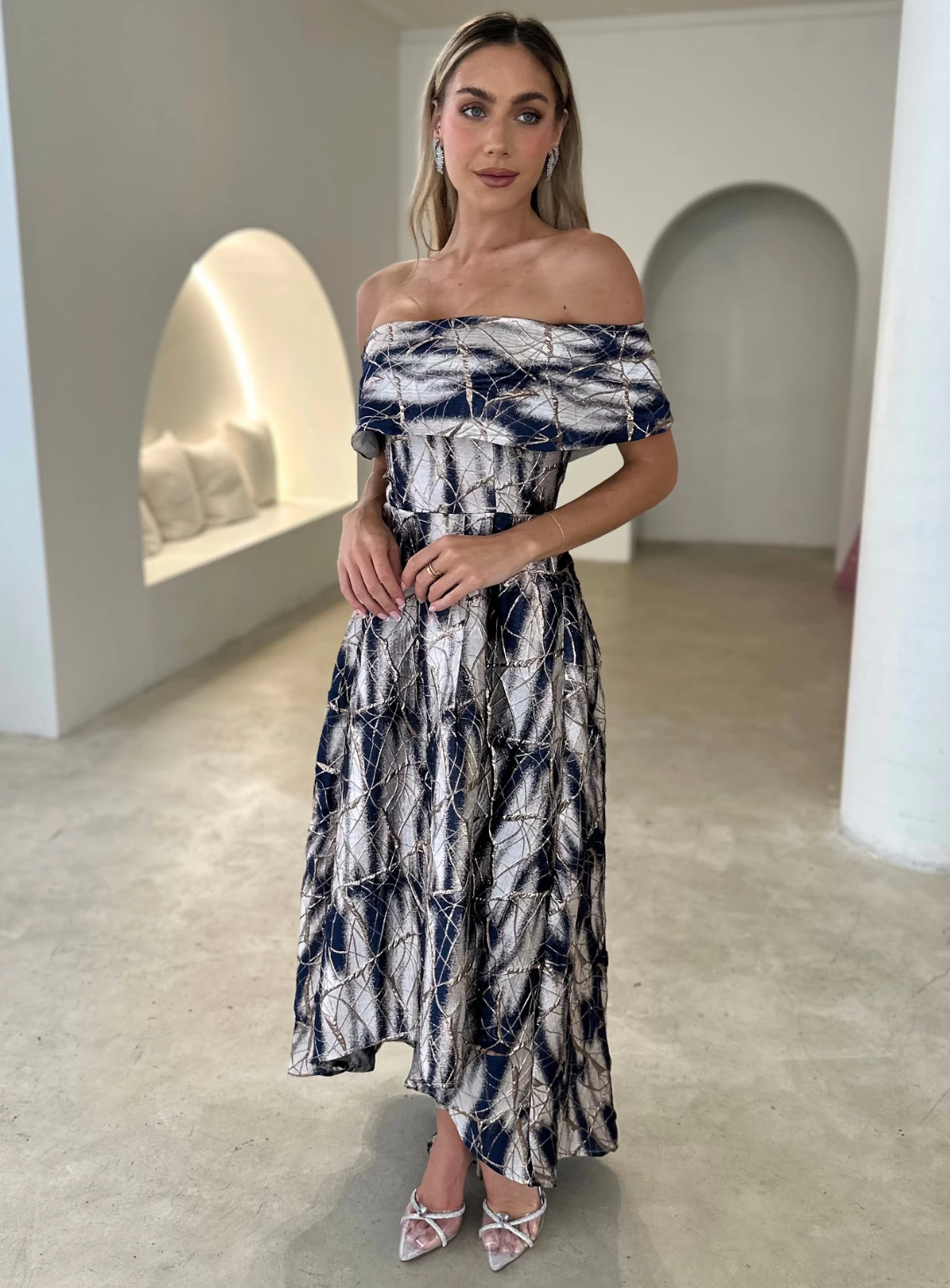 Gracie Off Shoulder Hi-Lo Dress 6 Gracie Off Shoulder Hi-Lo Dress - Image 4