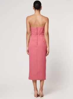 Agatha Dress - Berry - M -Fashion Dress Shop Agatha dress elliatt berry 4