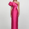Marchesa One Shoulder Gown -Fashion Dress Shop B65D18L MARCHESA ONE SHOULDER GOWN BARIANO 1