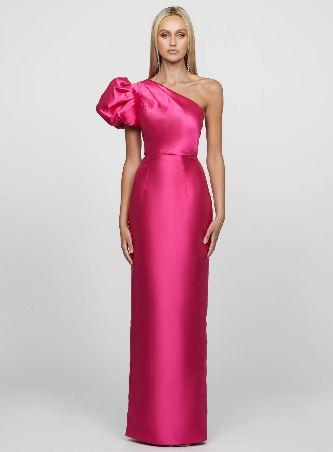 Marchesa One Shoulder Gown 3 Marchesa One Shoulder Gown