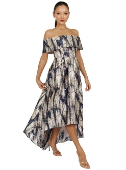 Gracie Off Shoulder Hi-Lo Dress 13 Gracie Off Shoulder Hi-Lo Dress -Fashion Dress Shop Gracie Off Shoulder Hi Lo Samantha Rose 2