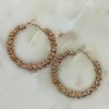 Jackie Hoop Earrings -Fashion Dress Shop Jackie Earrings 1