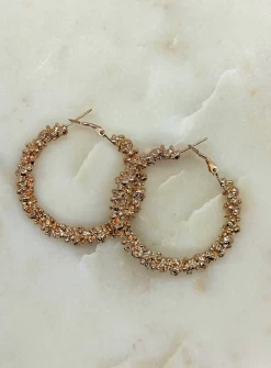 Jackie Hoop Earrings -Fashion Dress Shop Jackie Earrings 2