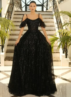 Isabella Gown LUX003 By Nicoletta -Fashion Dress Shop LUX003 nicoletta gown 1