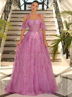 Isabella Gown LUX003 By Nicoletta -Fashion Dress Shop LUX003 nicoletta gown 5