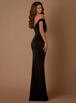 Conte Dress NBM1019 By Nicoletta 16 Conte Dress NBM1019 By Nicoletta -Fashion Dress Shop NBM1019 Nicoletta Black 2