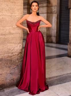 Carla Gown NC1033 - Made To Order -Fashion Dress Shop NC1033 Nicoletta 4 a454de94 70e2 47b9 b8f5 a2317803d730