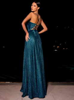 Luna Dress NC2029 - Made To Order -Fashion Dress Shop NC2029 lurex gown nicoletta 1 6dec6018 557a 4e41 a91e 2c3bea07e5ec