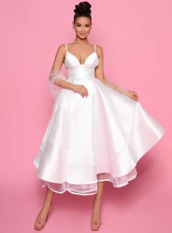 Palmer Midi NP175 By Nicoletta -Fashion Dress Shop NP175 nicoletta jadore evening 5