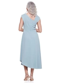Oriana Asymmetric Flared Midi -Fashion Dress Shop Oriana Flared Midi 3