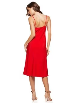 Sasha Satin Cowl Midi - Poppy Red - Size 8 12 Sasha Satin Cowl Midi - Poppy Red - Size 8 -Fashion Dress Shop PW WhiteRunwayJune2022 0262 591d39c0 f472 4788 9b6e d3199552af4a