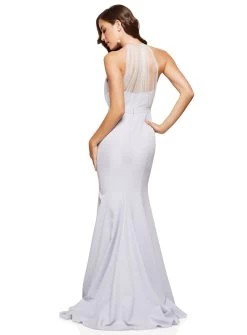 Perrine Illusion Tulle Gown - Made To Order -Fashion Dress Shop PW WhiteRunwayJune2022 0399 087aeba0 3757 469c ab50 9312ca5698b8