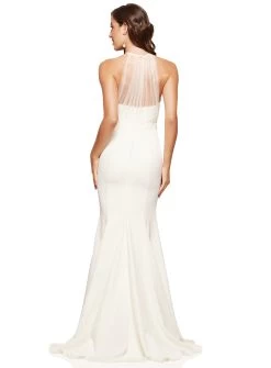 Perrine Illusion Tulle Gown - Made To Order -Fashion Dress Shop PW WhiteRunwayJune2022 0418 73b0f586 c029 4a0a 9101 2c60c6ef6012