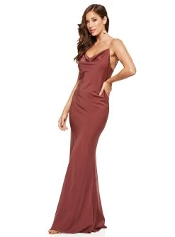 Sasha Satin Cowl Neck Maxi -Fashion Dress Shop PW WhiteRunwayJune2022 0491 16db7e65 18a4 4f37 aa00 ecac930b6331