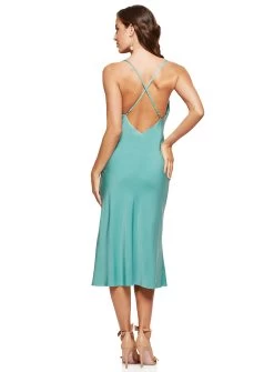 Elsa Satin Cowl Neck Midi -Fashion Dress Shop PW WhiteRunwayJune2022 0655 13ce912e b32a 4750 882b 1ec82feec779