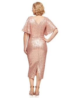 Maz Sequin Midi -Fashion Dress Shop PW WhiteRunwayJune2022 0793
