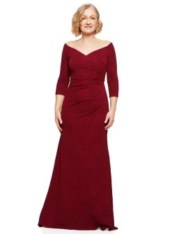 Vianne Sleeved Gown -Fashion Dress Shop PW WhiteRunwayJune2022 0875