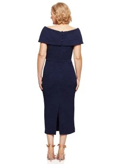 Phoebe Cocktail Dress - Made To Order -Fashion Dress Shop PW WhiteRunwayJune2022 1004