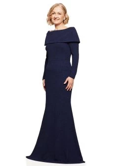 Phoebe Dress With Sleeves - Made To Order -Fashion Dress Shop PW WhiteRunwayJune2022 1025