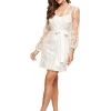White Lace Layla Bell 3/4 Sleeve Robe -Fashion Dress Shop PW WhiteRunwayJune2022 1801 48d6c7b0 578f 4a97 8fcf 3d3d6b62f73d