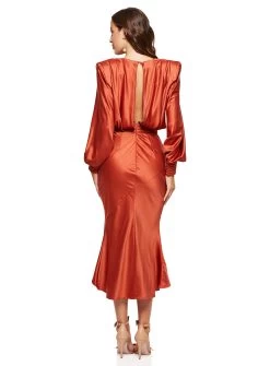 Betsy Midi Dress -Fashion Dress Shop PW WhiteRunwayJune2022 1946