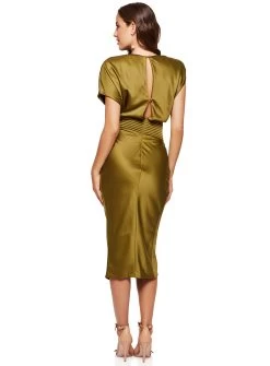 Bond Midi Dress -Fashion Dress Shop PW WhiteRunwayJune2022 1965
