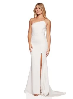 Marli One Shoulder Gown -Fashion Dress Shop SC1205 2