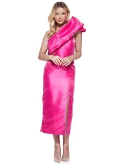 Jayde Taffeta Midi