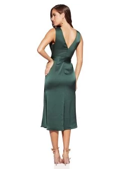 Corella Satin Midi - Made To Order -Fashion Dress Shop SR1125 3 e9343531 ddd3 4c19 8ad6 f0615f3e94c5