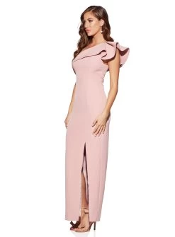 Penny One Shoulder Pencil Dress 8 Penny One Shoulder Pencil Dress -Fashion Dress Shop SR1166 2