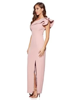 Penny One Shoulder Pencil Dress - Made To Order -Fashion Dress Shop SR1166 2 e6cb975b 4ff5 4625 b935 296f09a31834