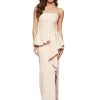 Rea Strapless Dress - Alabaster - Size 18