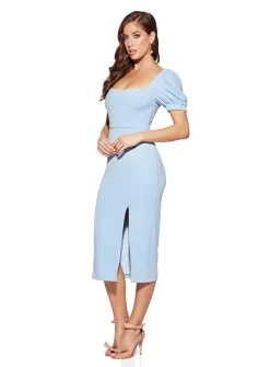 Barker Cap Sleeve Midi - Made To Order -Fashion Dress Shop SR243 2 6ee6c174 2fb5 4473 ba86 3c49ac13ba48
