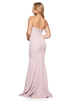 Chontell Strapless Tulle Gown -Fashion Dress Shop SR287 3
