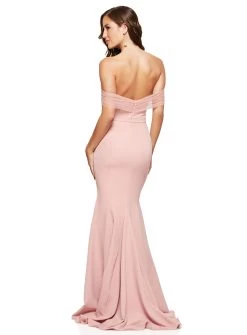 Coco Off Shoulder Tulle Gown -Fashion Dress Shop SR289 3