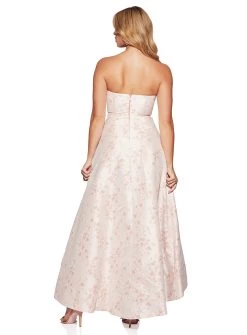 Tanya Strapless Brocade Dress -Fashion Dress Shop SR326 3