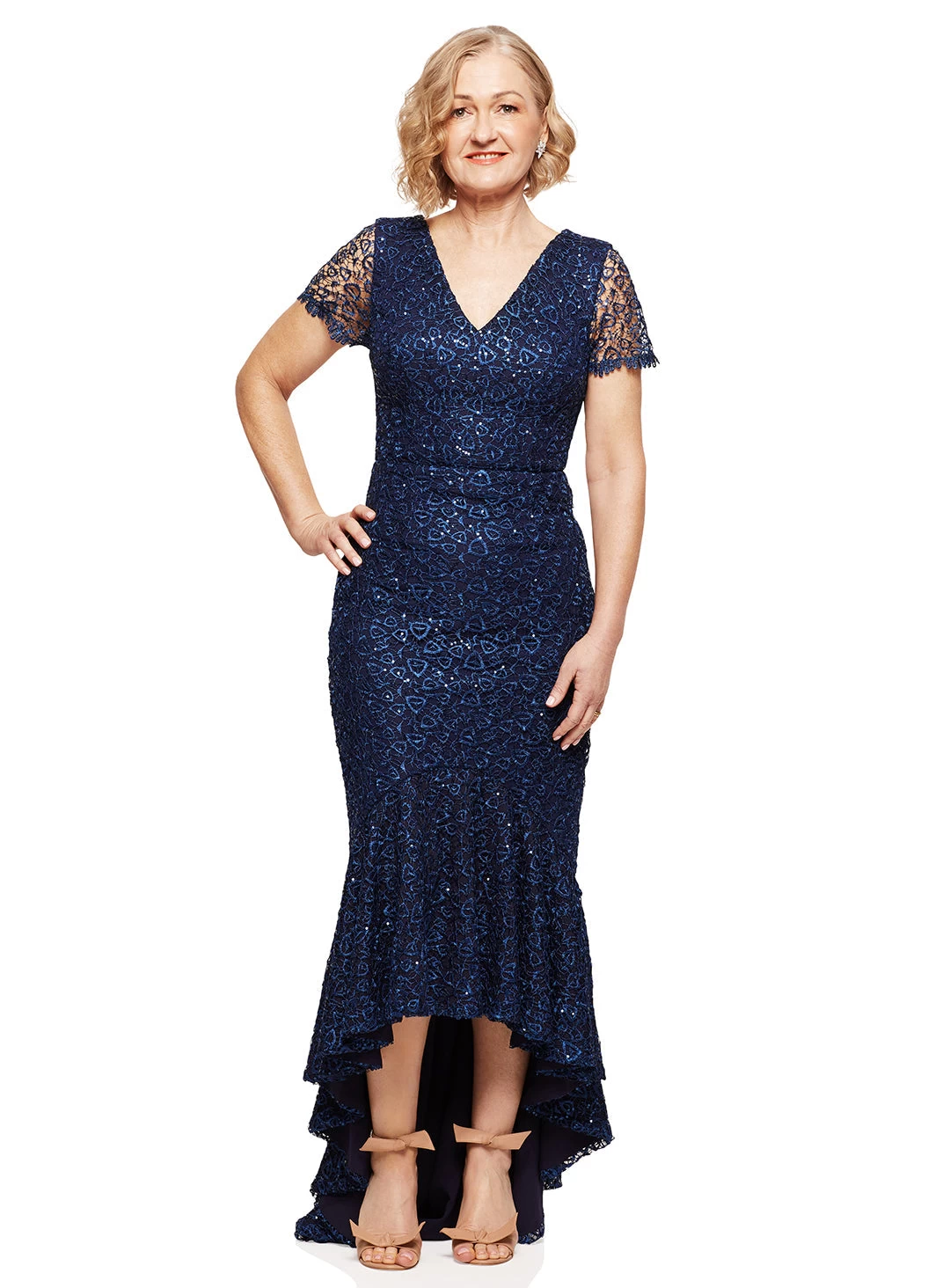 Stasia Hi-Lo Dress - Made To Order 3 Stasia Hi-Lo Dress - Made To Order