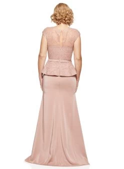 Leia Peplum Gown - Made To Order -Fashion Dress Shop TL1082 3 dd4d3559 e90a 4fdc 80e6 395c91a3ff96