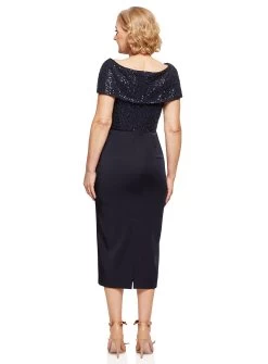 Veronica Off Shoulder Midi -Fashion Dress Shop TL1084M 3