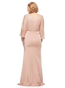 Lois Sleeved Gown -Fashion Dress Shop TL1085G 3