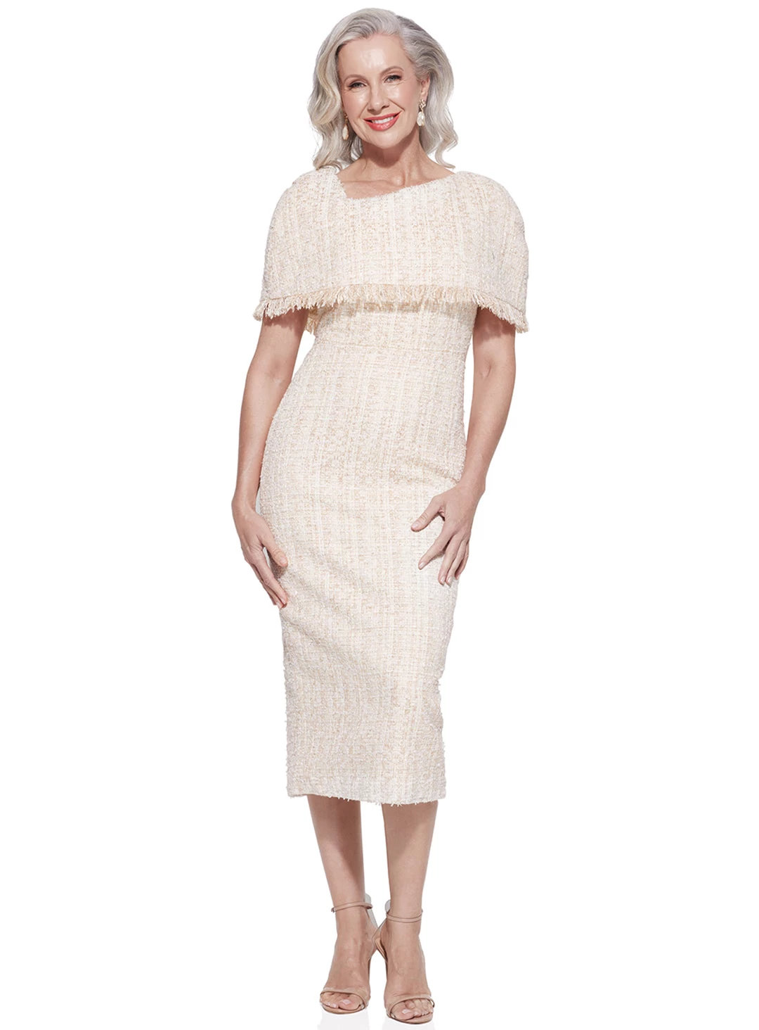 Gabrielle Fitted Midi - Made To Order 3 Gabrielle Fitted Midi - Made To Order