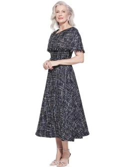 Gabrielle Flared Midi 8 Gabrielle Flared Midi -Fashion Dress Shop TL1145 2