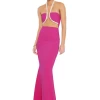 Adorn Gown -Fashion Dress Shop adorn gown nookie fuschia 1