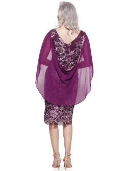 Aleria Cape Dress -Fashion Dress Shop aleria cape dress 3
