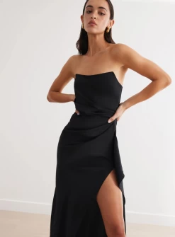 Black Alzira Dress -Fashion Dress Shop alira black lexi 2