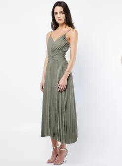 Back For Good Midi Dress - Sage - Size 6 -Fashion Dress Shop back for good midi dress mossman 2